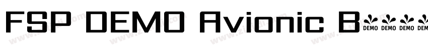FSP DEMO Avionic B字体转换 FSP DEMO Avionic B字体转换